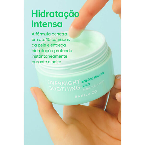 Máscara Noturna Calmante Cica Banila Co